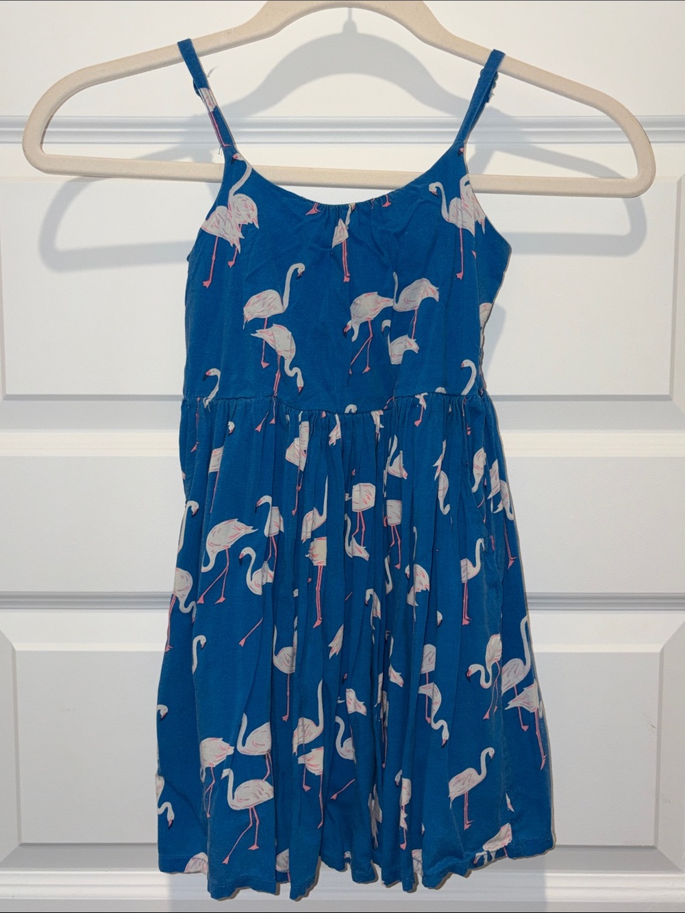 [Boden] Flamingo Twirl Dress